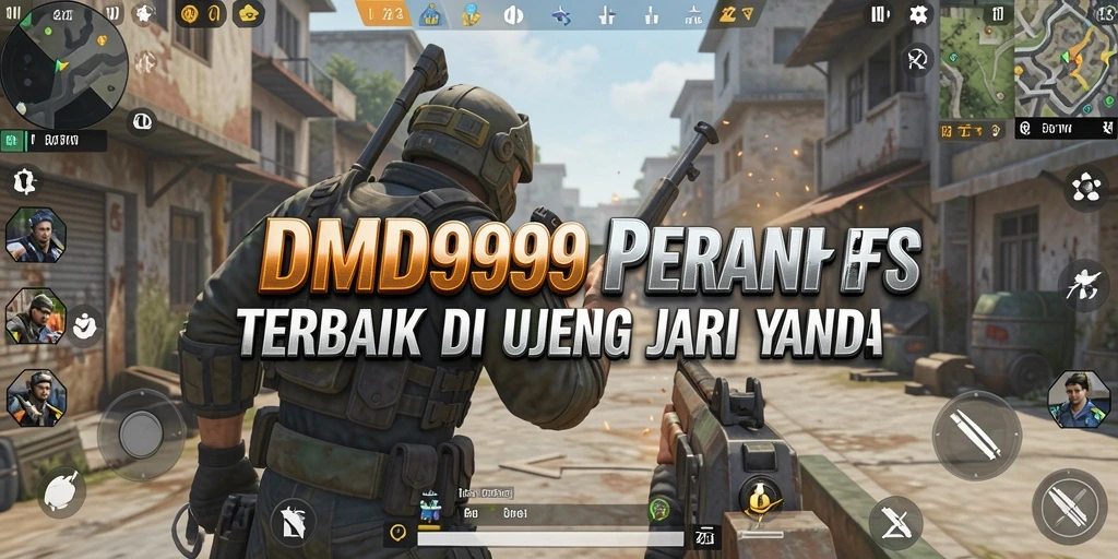 Gameplay DMD999 yang menegangkan dan penuh aksi FPS.