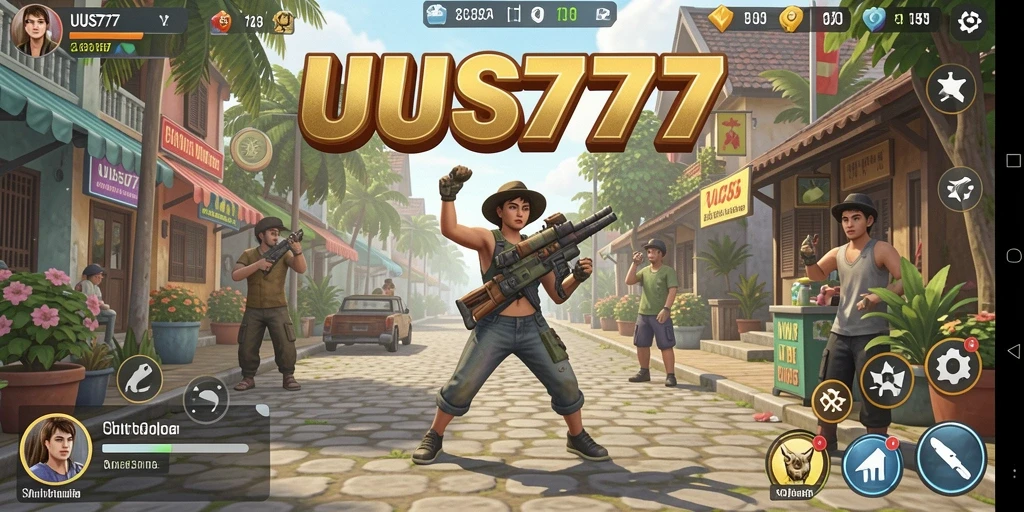 Tangkapan layar UUS777 menunjukkan gameplay simulasi yang menarik.